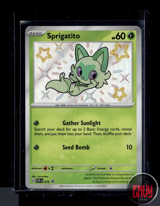 Sprigatito Near Mint 076 Promo Scarlet & Violet Promo Pokemon