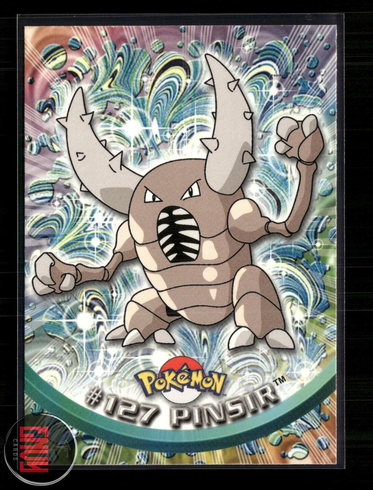 Pinsir LP #127 Topps Trading Cards Series 3 Pokemon