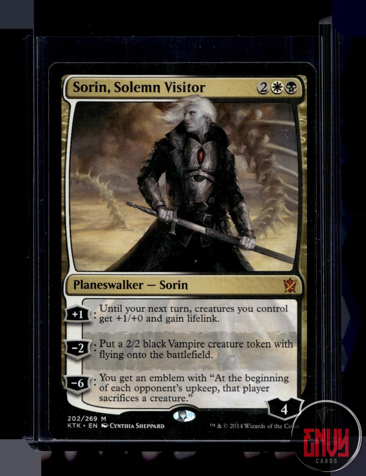 Sorin, Solemn Visitor MP 202 Mythic Khans of Tarkir Magic: The Gathering