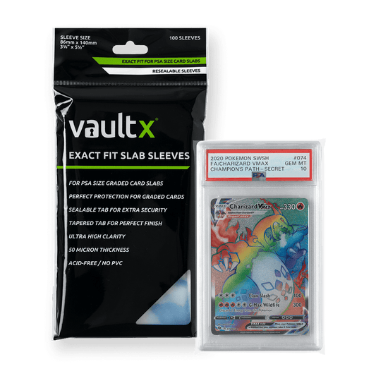 Vault X Exact Fit Slab Sleeves PSA/CGC