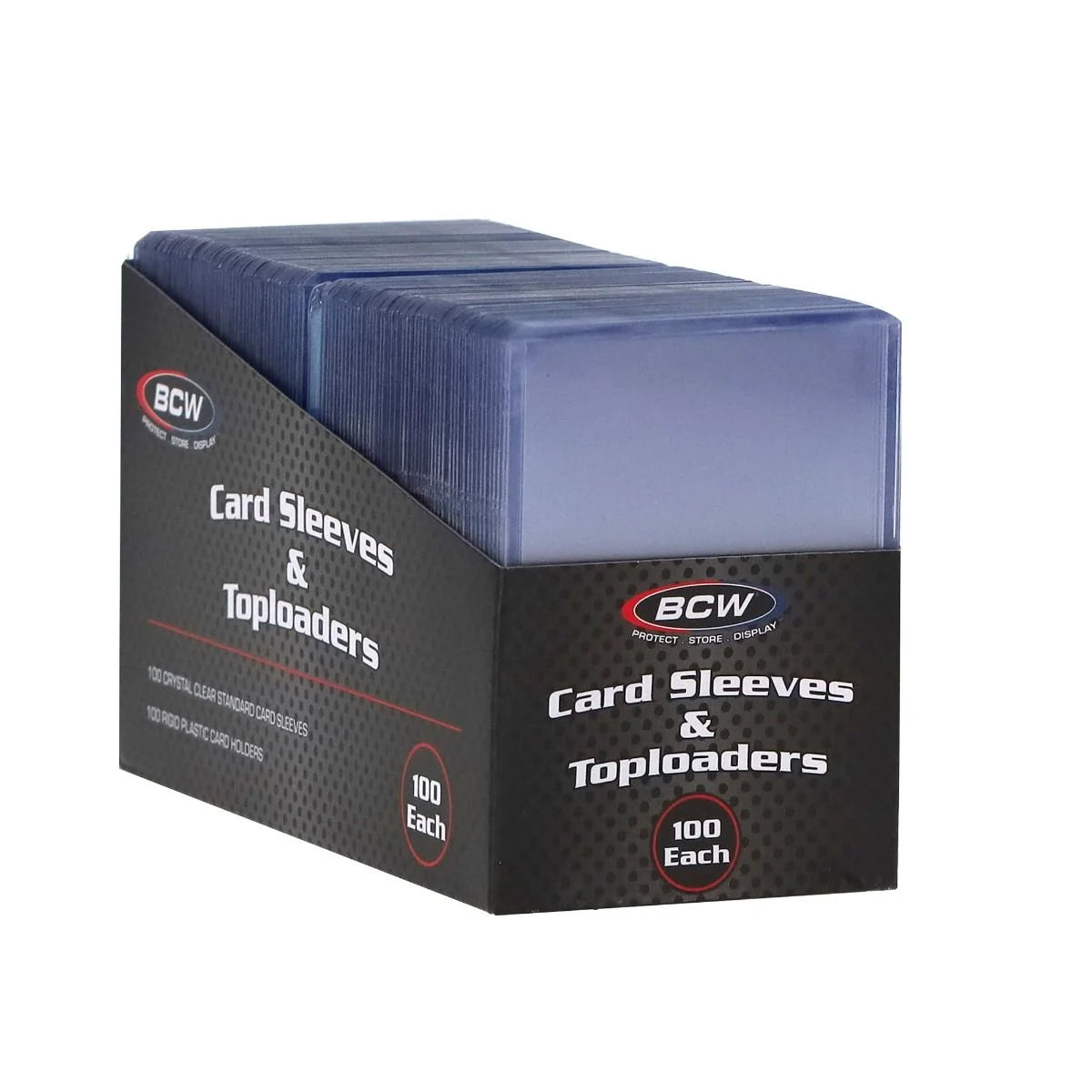 BCW Tobacco Card Sleeves – 100 Pack, Acid-Free Polypropylene, Fits 1 15/32 X 2 11/16 Inch Cards (1-SSLV-TBC)