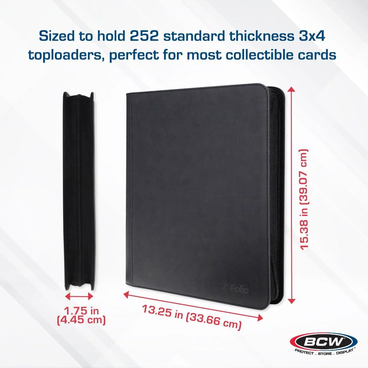 BCW Z-Folio 9-Pocket LX Album Topload Binder