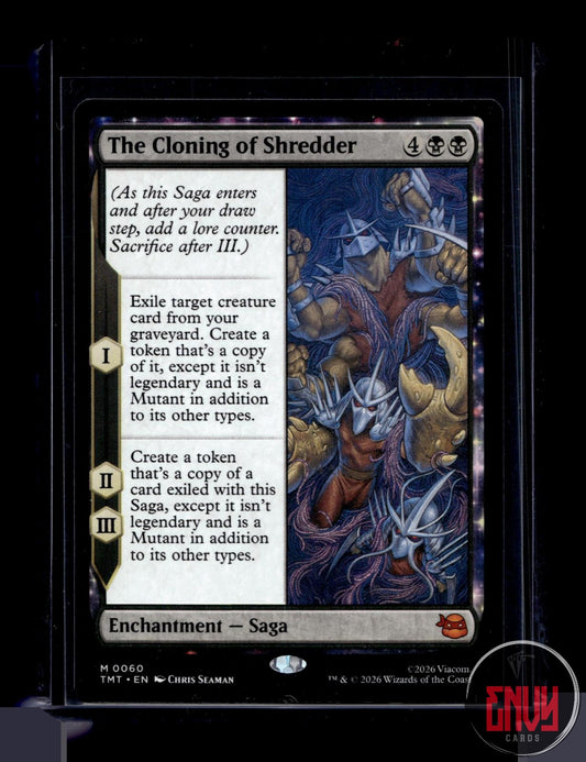The Cloning of Shredder Lightly Played 0060 Mythic Teenage Mutant Ninja Turtles