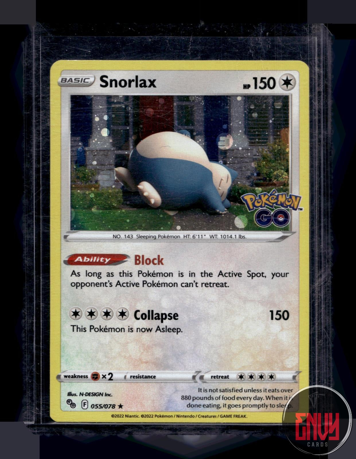 Snorlax (Cosmos Holo) NM 055/078 Promo Miscellaneous Cards & Products Pokemon