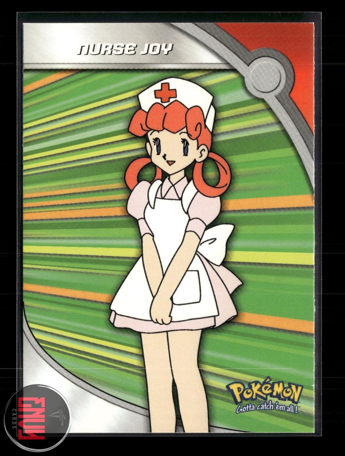 Nurse Joy LP #35 Topps Johto Trading Cards Series 3 Pokemon