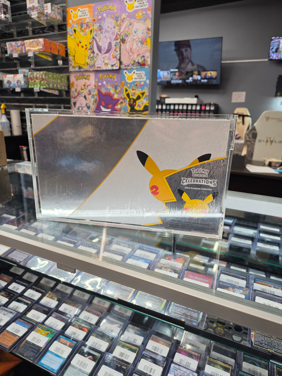 Pokemon Celebrations UPC with Acrylic Cases
