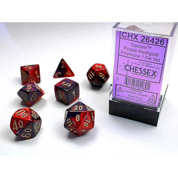 Chessex: 7-Die Set Gemini