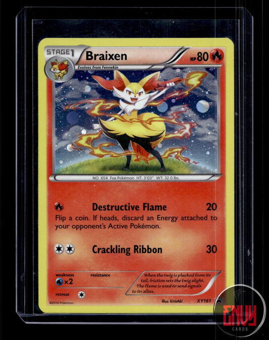 Braixen Lightly Played XY161 Promo XY Promo Pokemon Holo