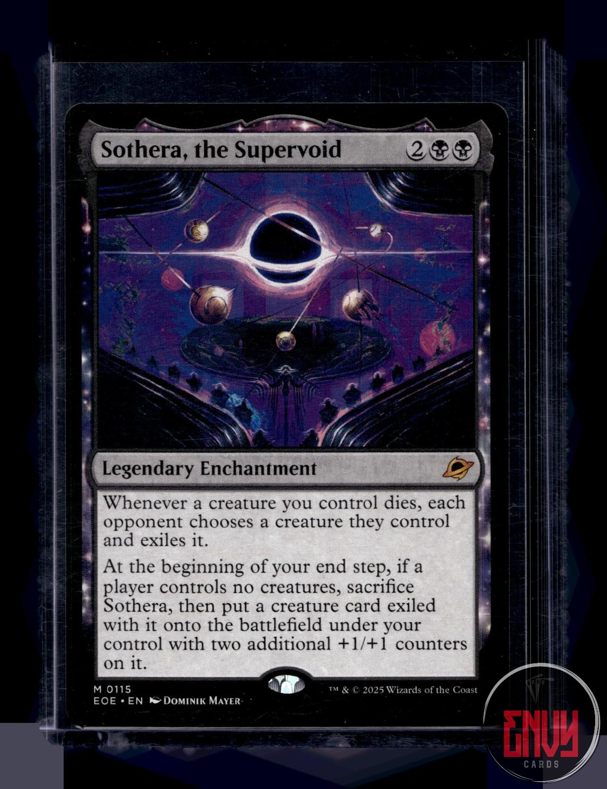 Sothera, the Supervoid NM 115 Edge of Eternities Magic: The Gathering Foil