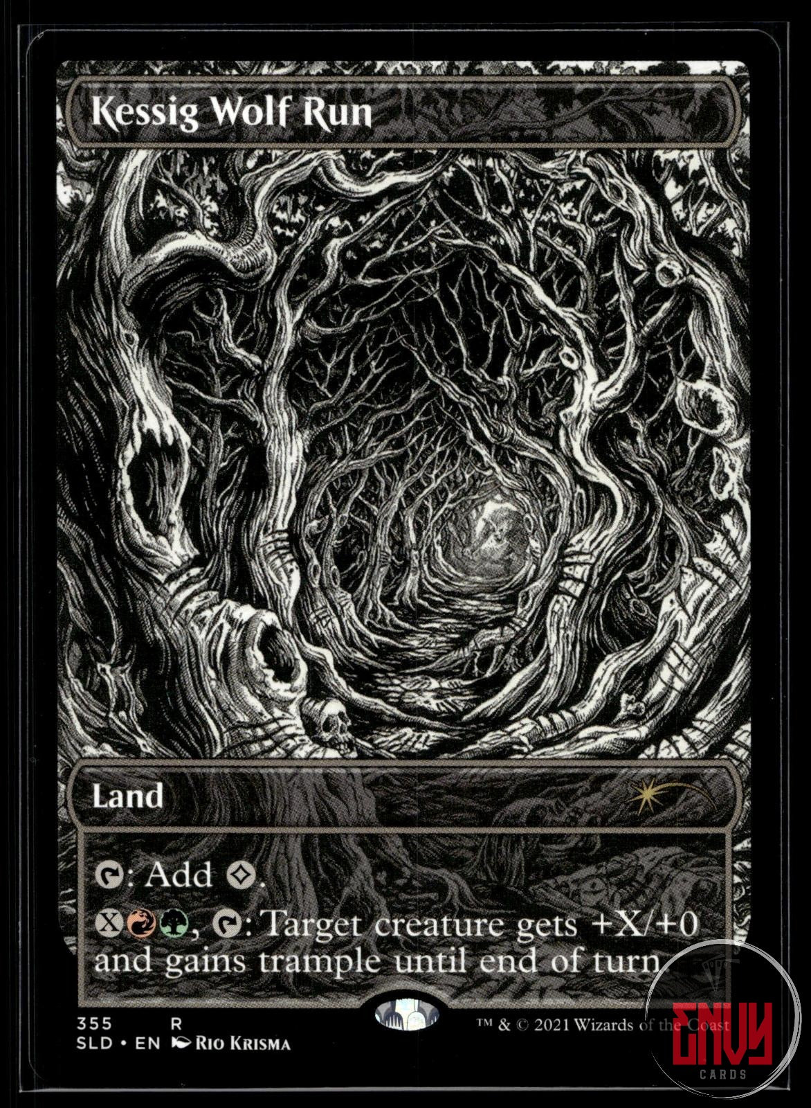 Kessig Wolf Run Near Mint 355 Rare Secret Lair Drop Series