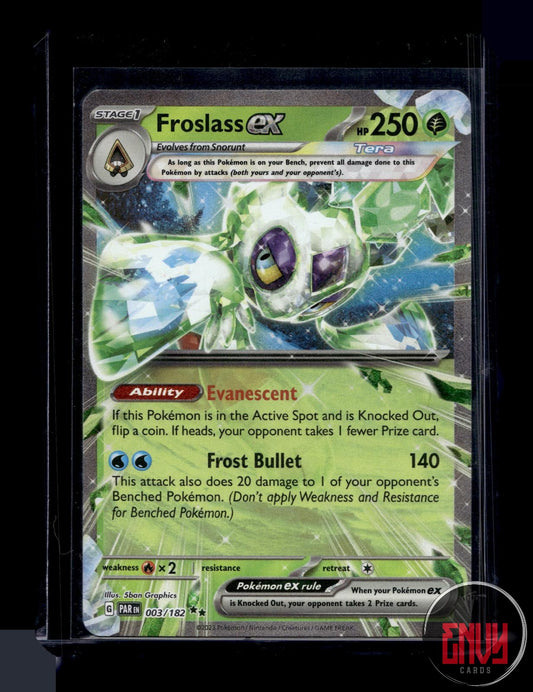Froslass ex Near Mint 003/182 Double Rare Paradox Rift Pokemon
