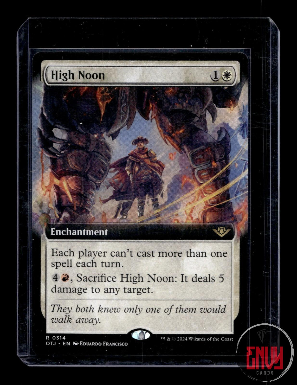 High Noon (Extended Art) NM 314 Outlaws of Thunder Junction Magic: The Gathering