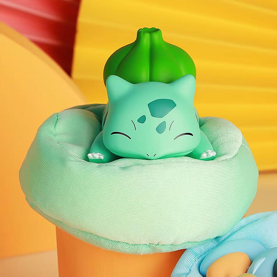 Pokémon Sleeping Figures – Pikachu, Eevee, Snorlax, Jirachi, Bulbasaur, Psyduck