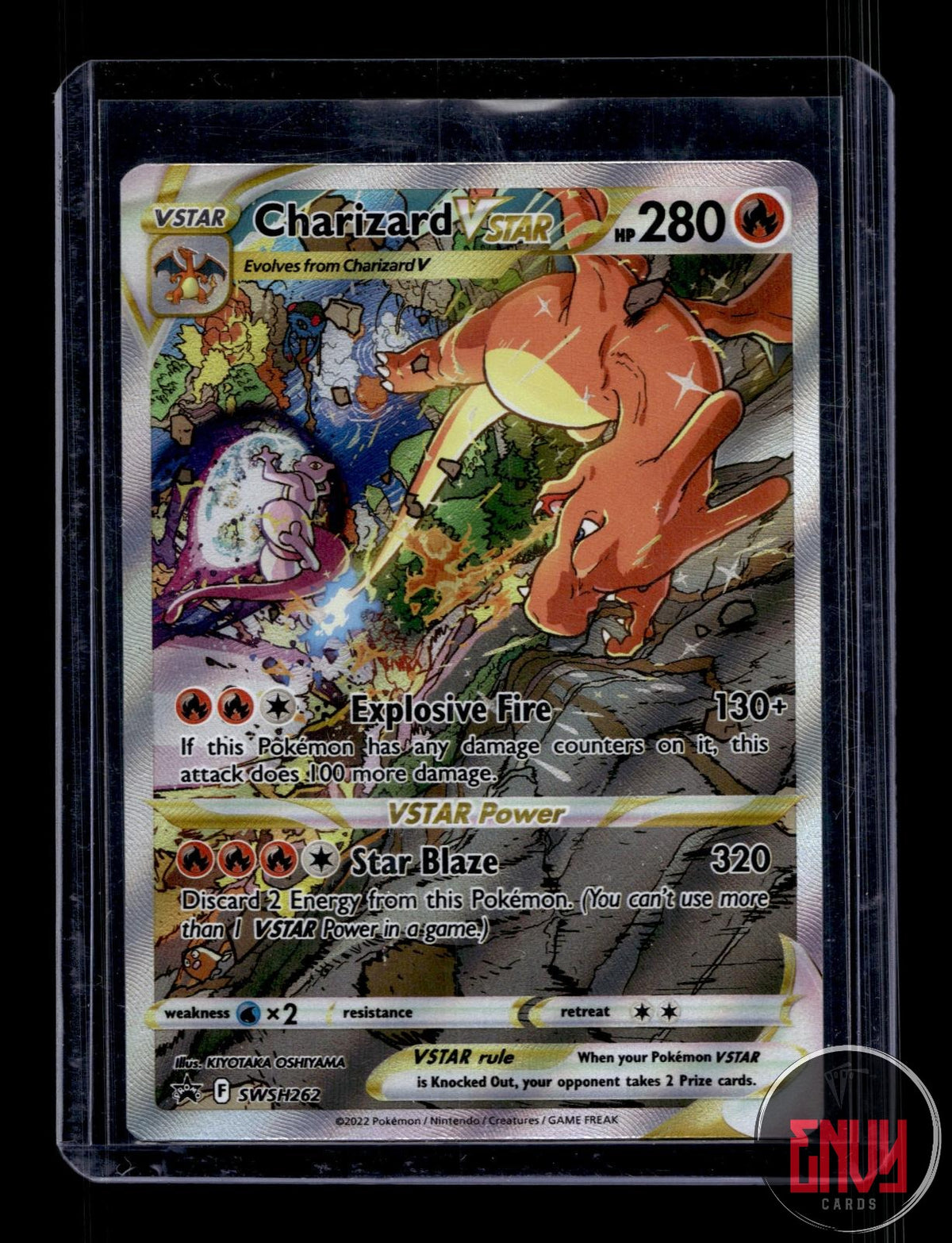 Charizard VSTAR NM SWSH262 P Sword & Shield Promo Pokemon Holo