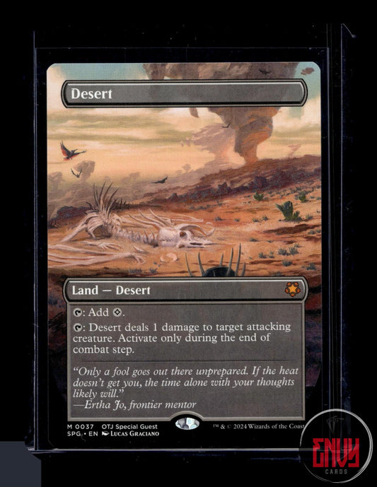 Desert (Borderless) Lightly Played 37 Mythic OTJ Special Guests
