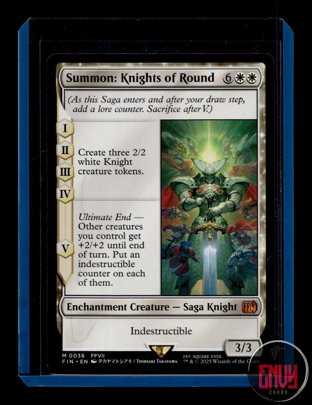 Summon: Knights of Round Near Mint 36 Mythic FINAL FANTASY Magic: The Gathering