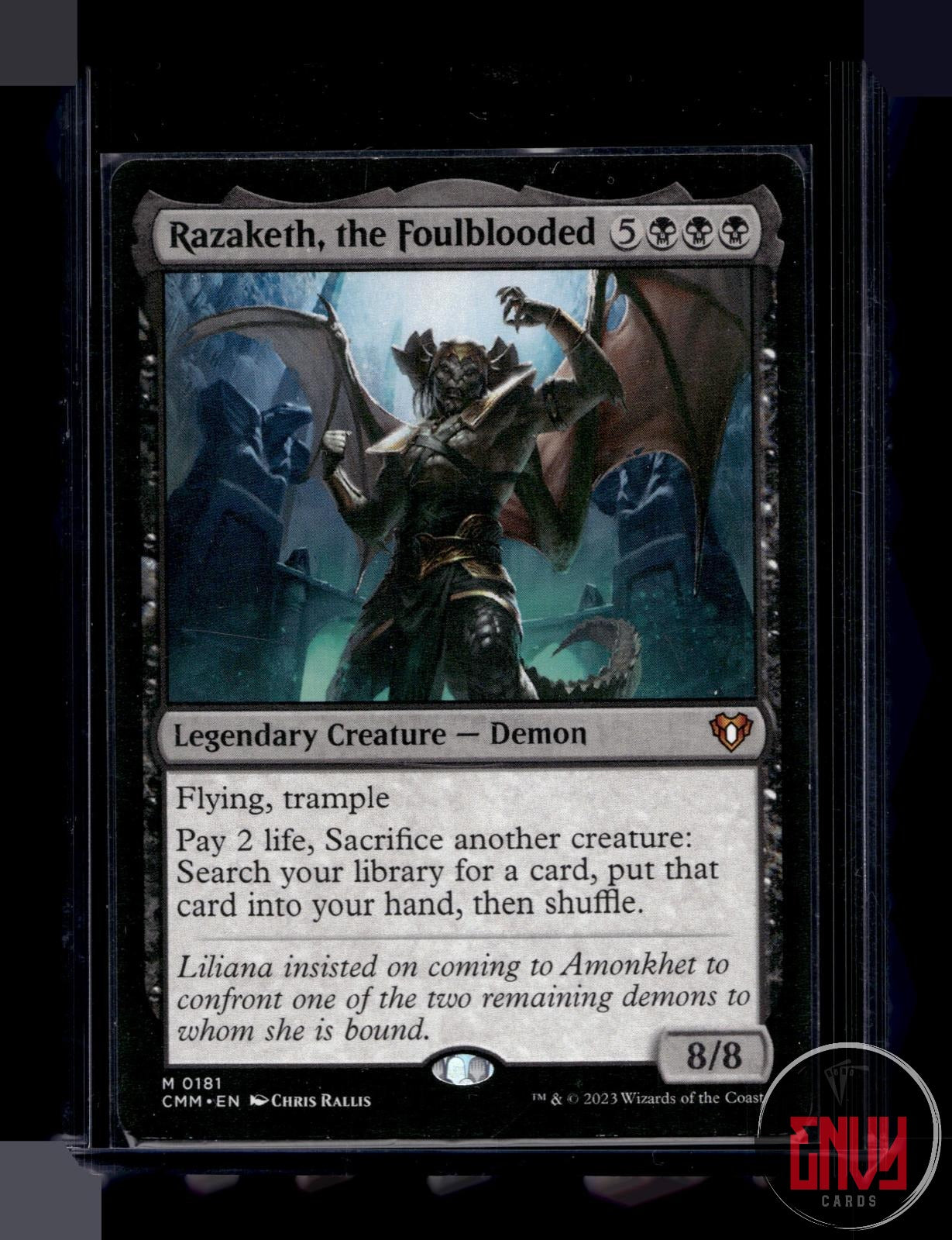 Razaketh, the Foulblooded LP 181 Mythic Commander Masters Magic: The Gathering