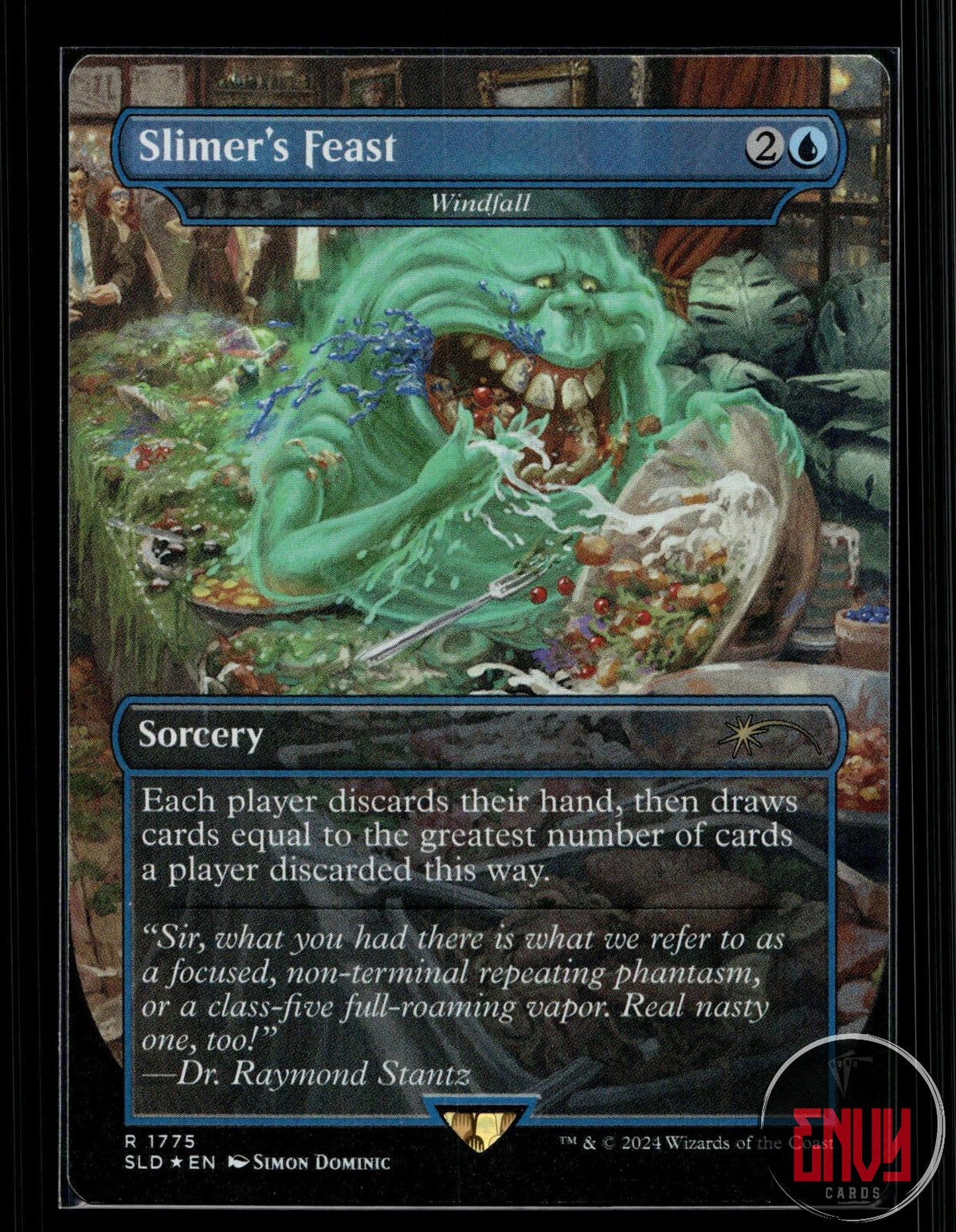 Slimer's Feast - Windfall (Rainbow Foil) NM 1775 Rare Secret Lair Drop Series