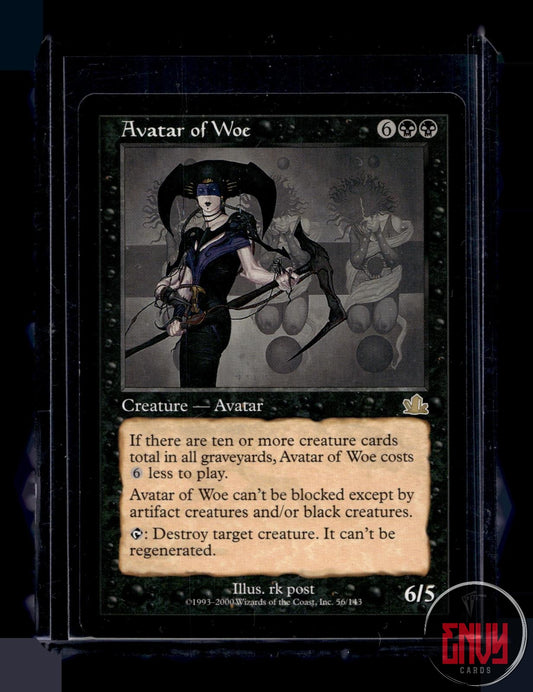 Avatar of Woe Lightly Played 56 Rare Prophecy Magic: The Gathering