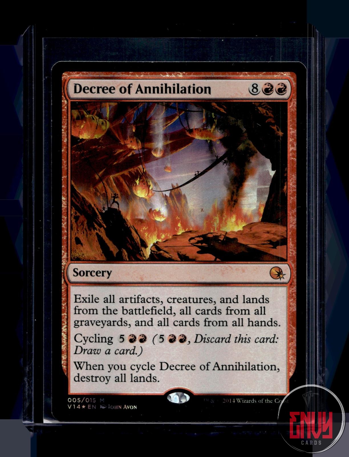 Decree of Annihilation LP 5 From the Vault Annihilation Magic The Gathering Foil