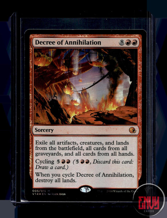 Decree of Annihilation LP 5 From the Vault Annihilation Magic The Gathering Foil