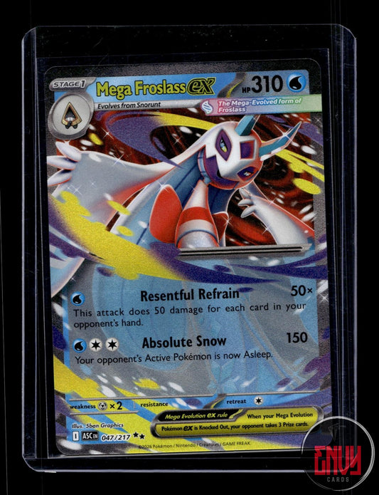 Mega Froslass ex Near Mint 047/217 Double Rare Ascended Heroes Pokemon