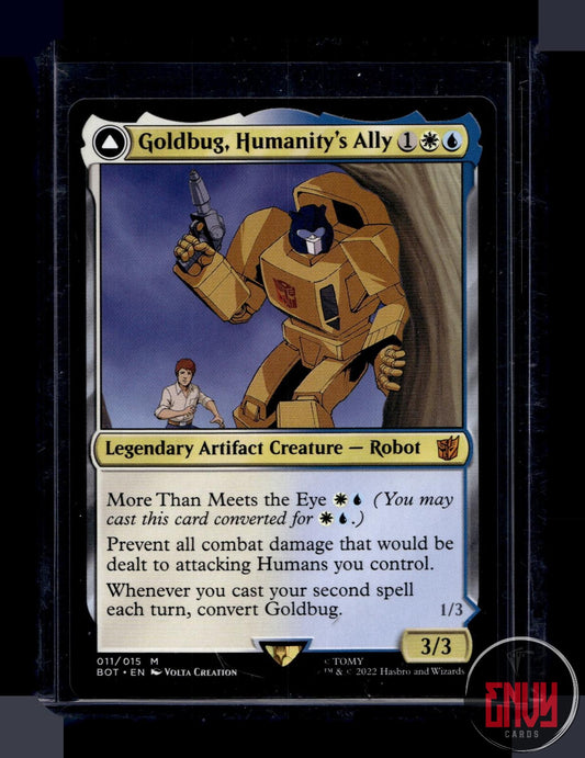 Goldbug, Humanity's Ally Lightly Played 11 Mythic Universes Beyond: Transformers