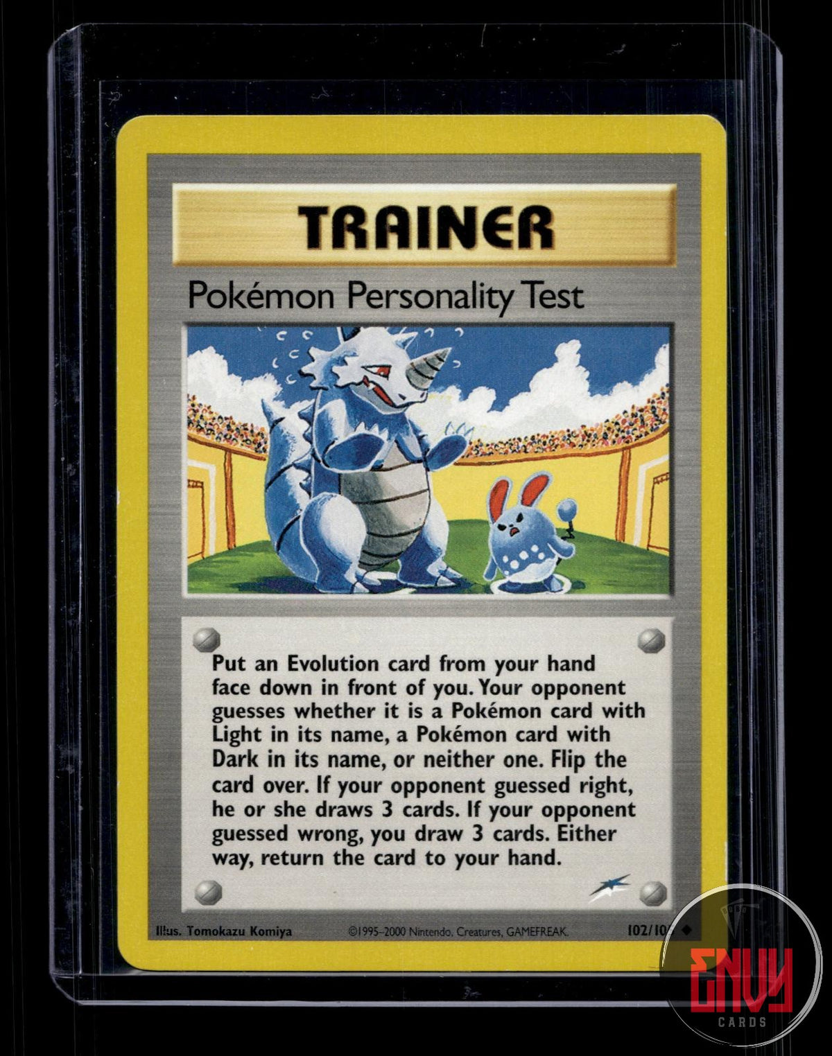Pokemon Personality Test LP 102/105 Uncommon Neo Destiny Pokemon Unlimited