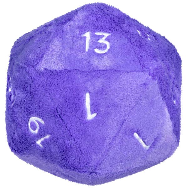 Squishable - Squishable - Purple D20 Dice Plush