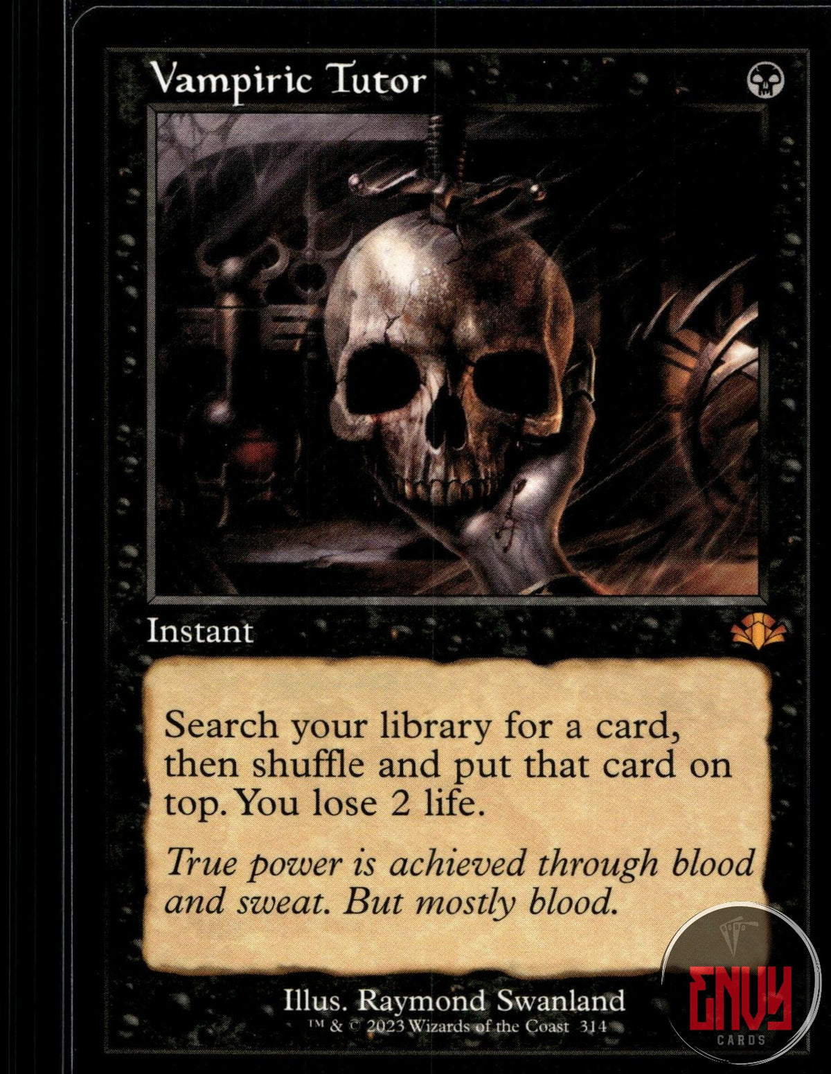 Vampiric Tutor (Retro Frame) Near Mint 314 Mythic Dominaria Remastered