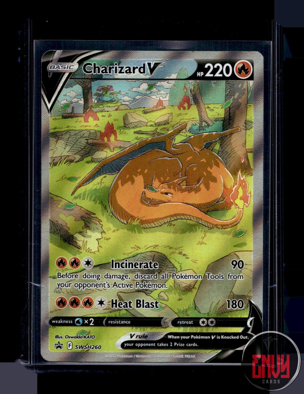 Charizard V Lightly Played SWSH260 Promo Sword & Shield Promo Pokemon