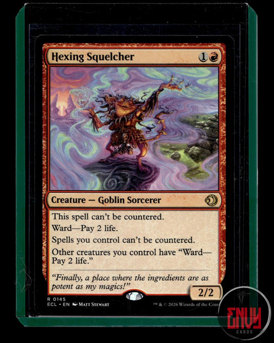 Hexing Squelcher Near Mint 145 Rare Lorwyn Eclipsed Magic: The Gathering