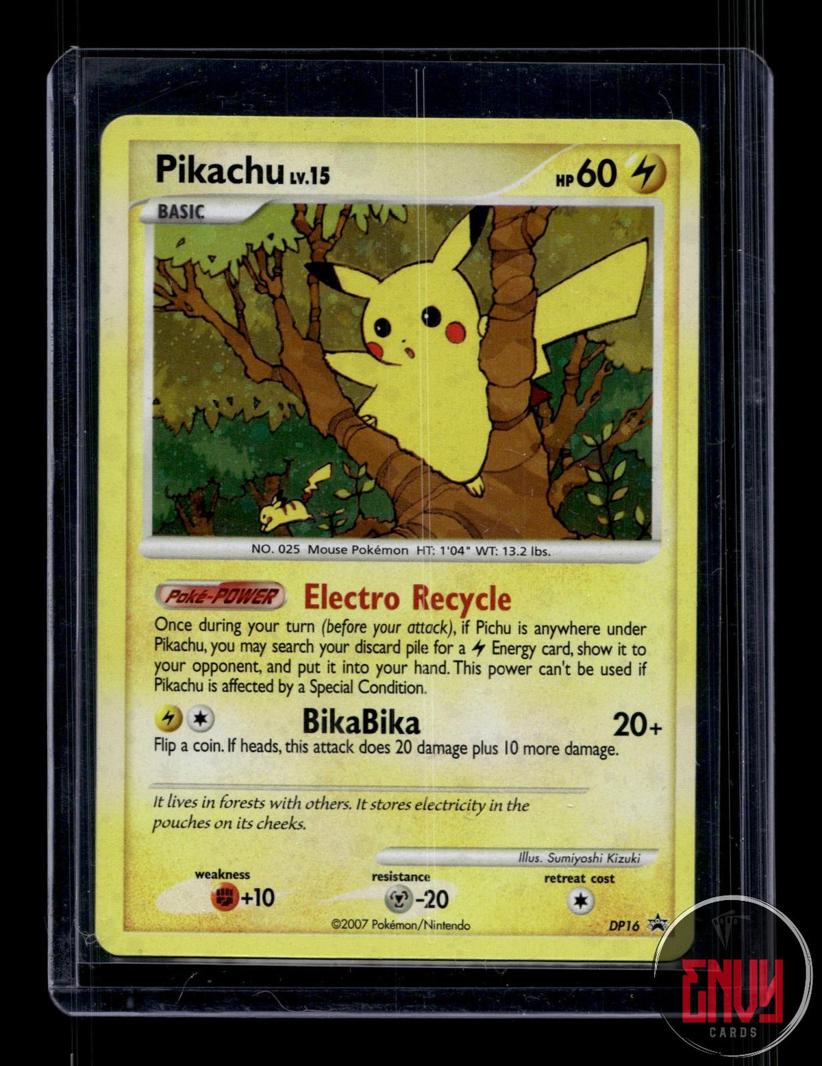 Pikachu MP DP16 P Diamond and Pearl Promos Pokemon Holo
