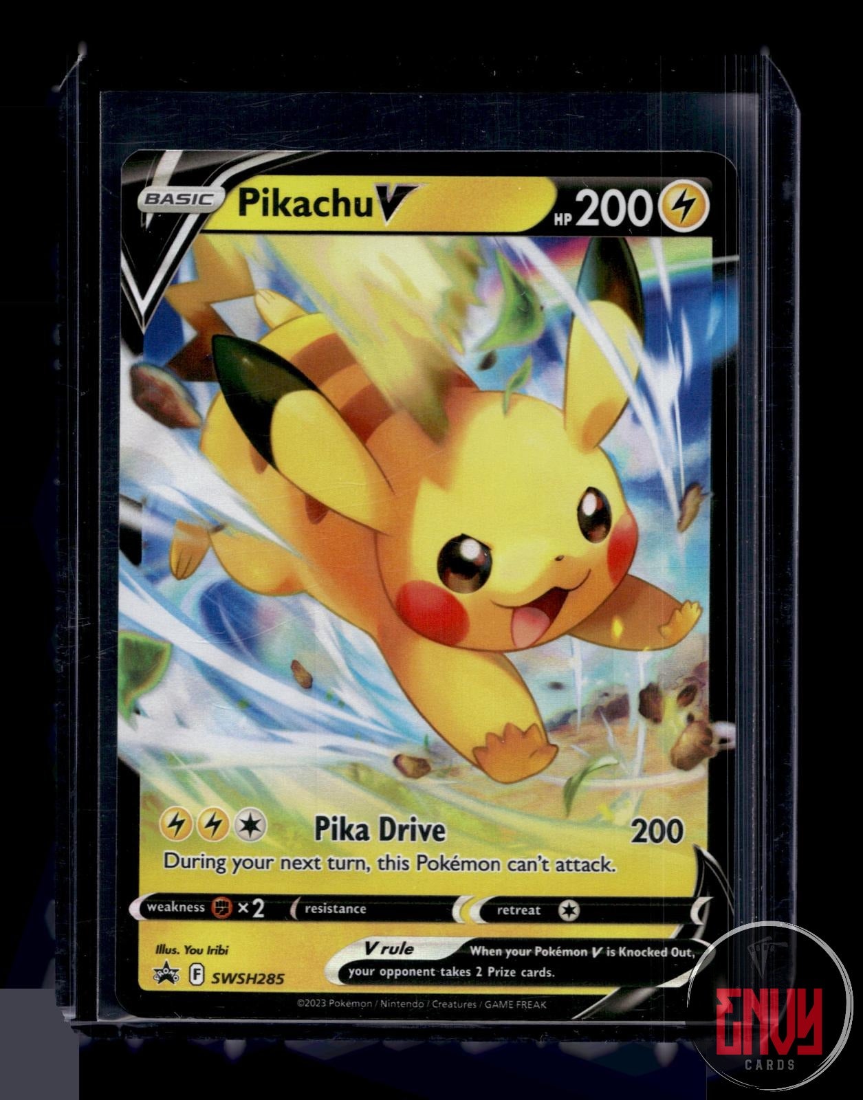 Pikachu V Near Mint SWSH285 Promo Sword & Shield Promo Pokemon Holo