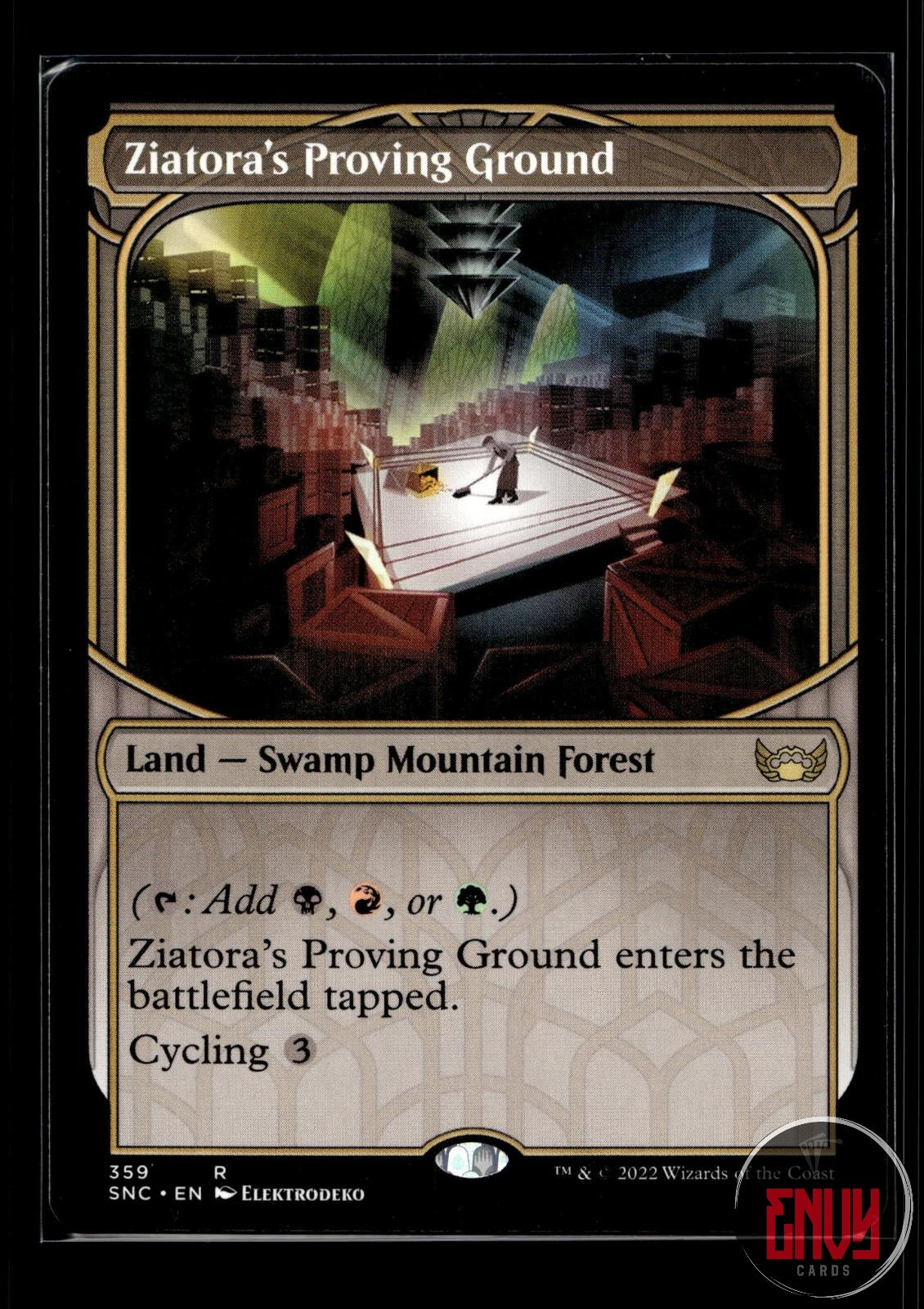 Ziatora's Proving Ground (Showcase) Near Mint 359 Rare Streets of New Capenna