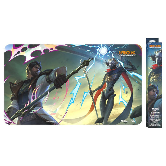 RIFTBOUND: LEAGUE OF LEGENDS TCG VENDETTA JAYCE VS VIKTOR PLAYMAT