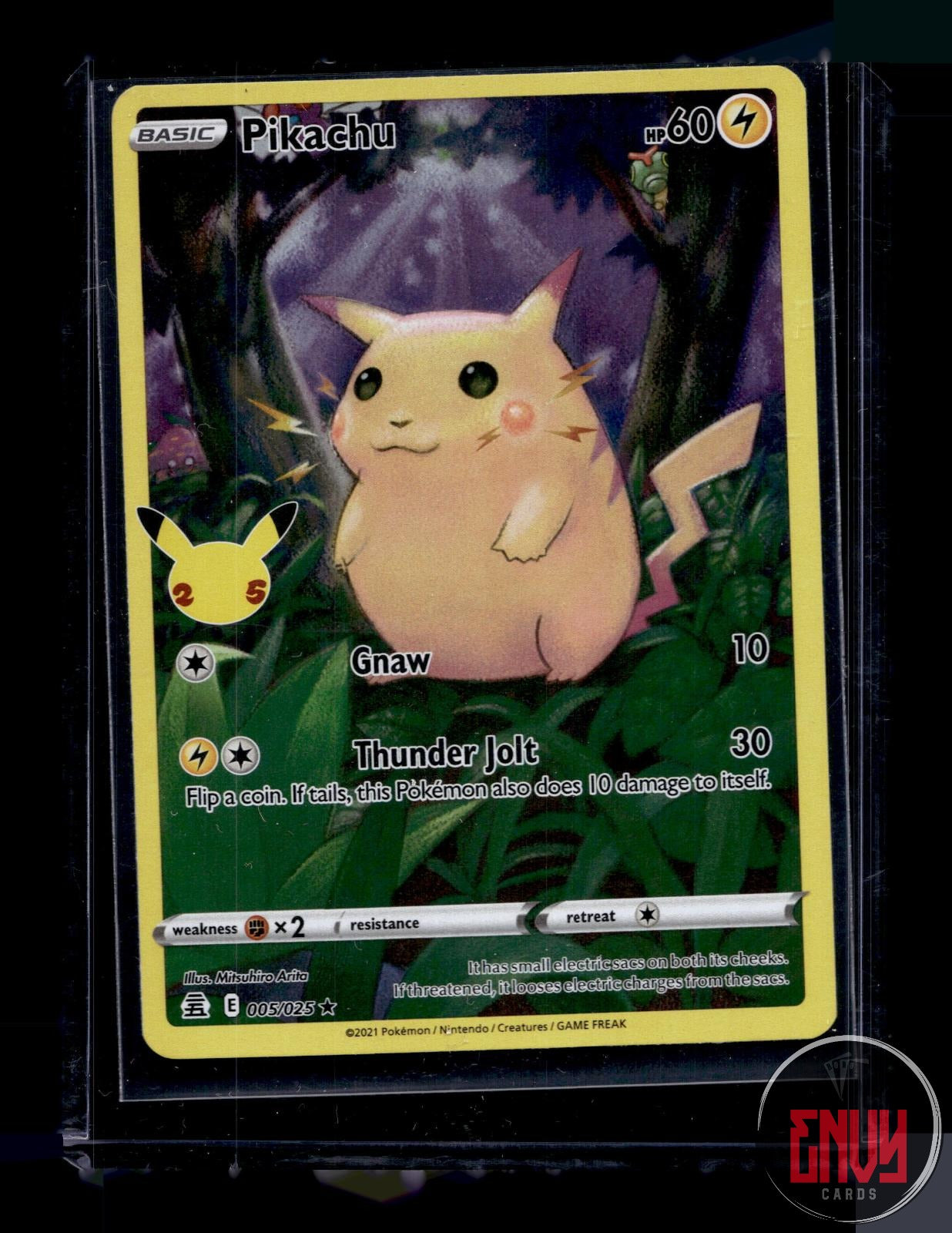 Pikachu Near Mint 005/025 Rare Celebrations Pokemon