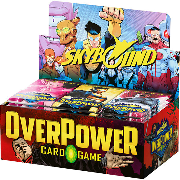 OverPower CCG: Skybound- Invincible/The Walking Dead Booster Pack Display (36 Packs)