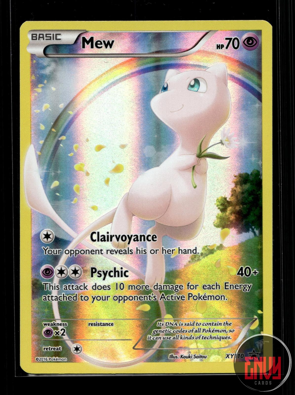 Mew LP XY110 P XY Promo Pokemon Holo