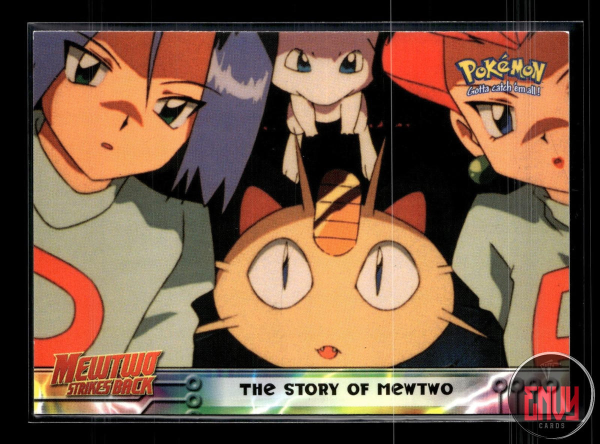 The Story Of Mewtwo LP #24 Topps The First Movie Trading Cards Pokemon