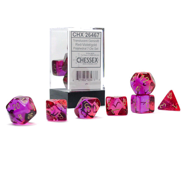 Chessex: 7-Die Set Gemini