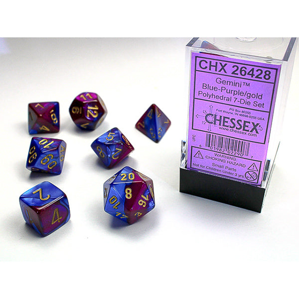 Chessex: 7-Die Set Gemini