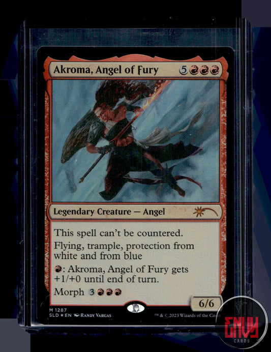 Akroma, Angel of Fury NM 1287 Secret Lair Drop Series Magic: The Gathering Foil