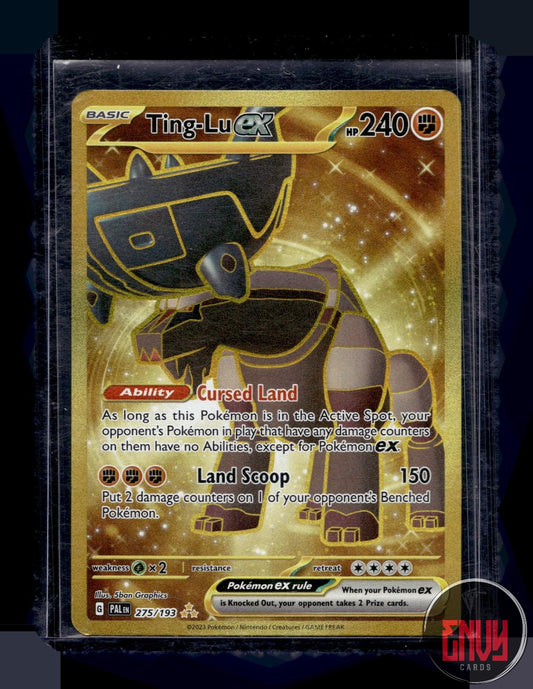 Ting-Lu ex Near Mint 275/193 Hyper Rare Paldea Evolved Pokemon
