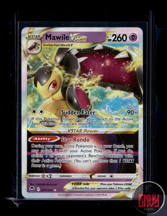 Mawile VSTAR Near Mint 071/195 VSTAR Rare Silver Tempest Pokemon