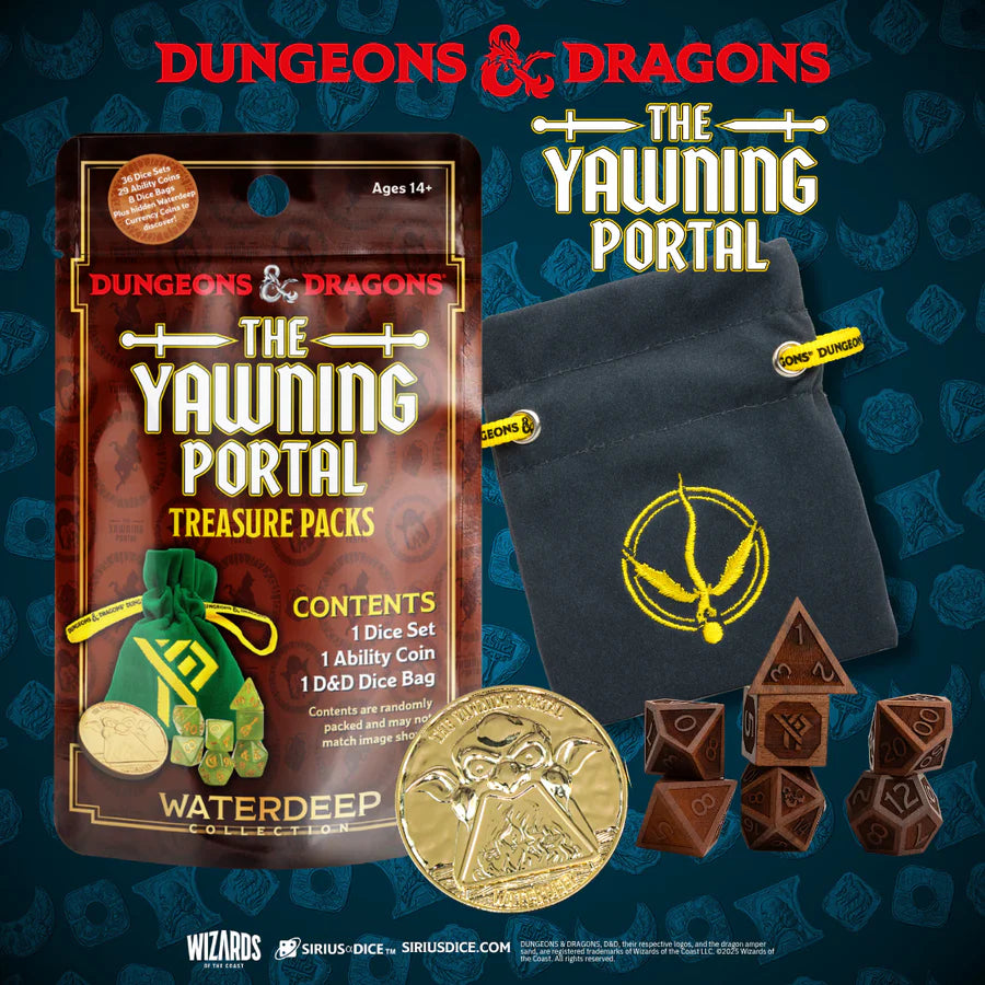 Dungeons & Dragons The Yawning Treasure Portal Pack: Waterdeep Collection - Sirius Dice