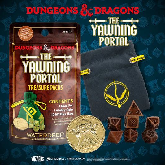 Dungeons & Dragons The Yawning Treasure Portal Pack: Waterdeep Collection - Sirius Dice