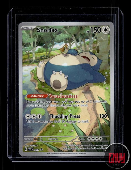 Snorlax Near Mint 051 Promo Scarlet & Violet Promo Pokemon Holo