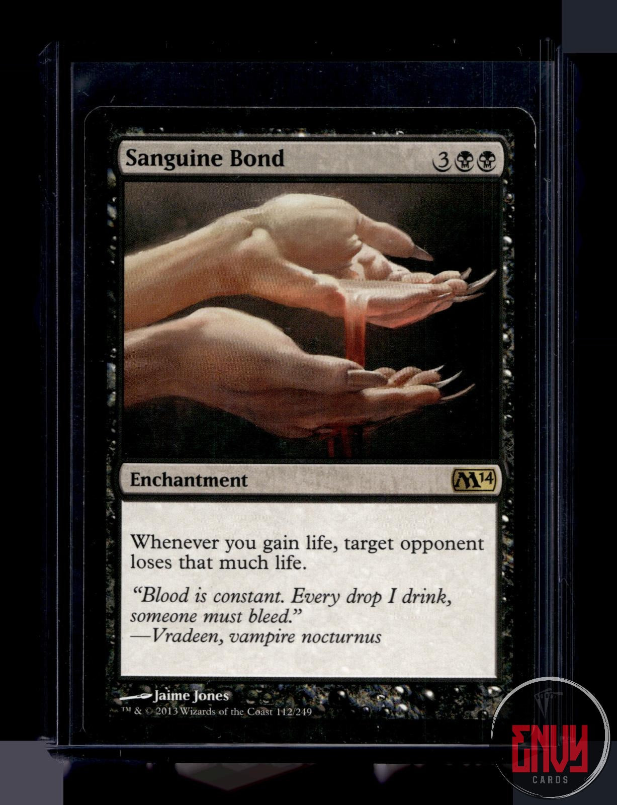 Sanguine Bond Moderately Played 112 Rare Magic 2014 (M14) Magic: The Gathering