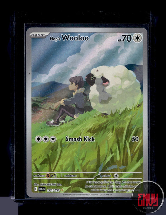 Hop's Wooloo Near Mint 170/159 Illustration Rare Journey Together Pokemon